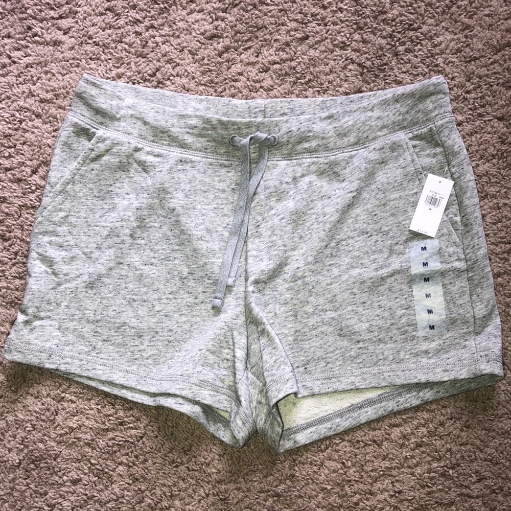 Light grey lounge shorts